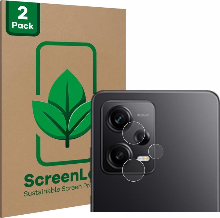 Image du produit ScreenLeaf Film de protection durable Protection d'écran Film clair transparent (2 pièce(s), Xiaomi Redmi Note 12 Pro 5G)