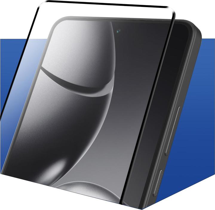 Immagine prodotto 3MK Vetro temperato HardGlass Max Nero per Xiaomi 14T / 14T Pro (1 Pezzo/i, Xiaomi 14T Pro)