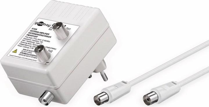 Immagine prodotto Goobay Amplificatore per antenna a due dispositivi (Amplificatore)