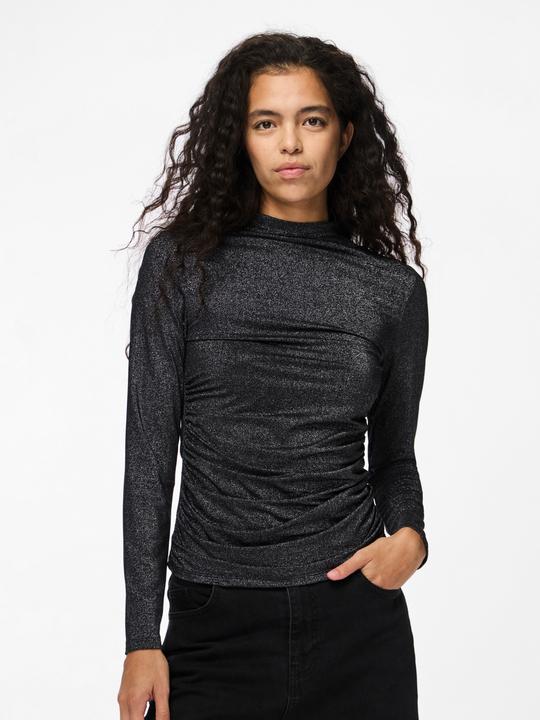 Immagine prodotto Pieces Pcmonica Ls Glitter Ruching Top Noos (M)