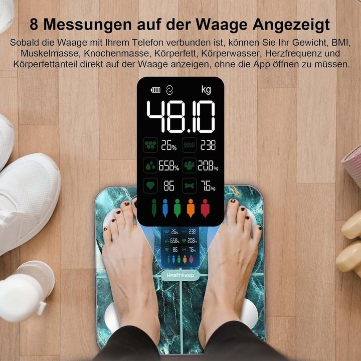 Actual product image Healthkeep Körperanalysewaage (180 kg)