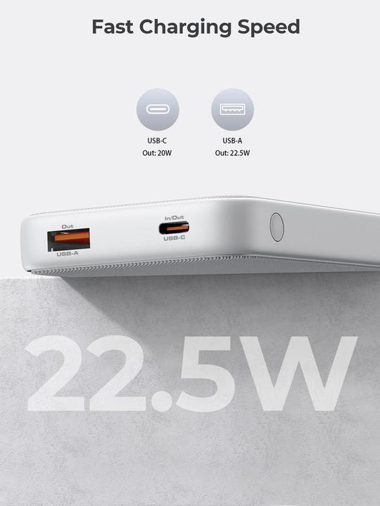 Actual product image Aukey Spark Go Plus (10000 mAh, 22.50 W, 37 Wh)