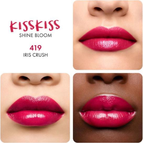 Image du produit Guerlain KissKiss Shine Bloom No 419 (419 Iris Crush)