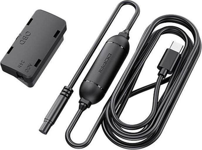 Productafbeelding DDpai Hardwire-kit voor OBD-poort (WiFi, GPS-ontvanger, Ingebouwde microfoon)