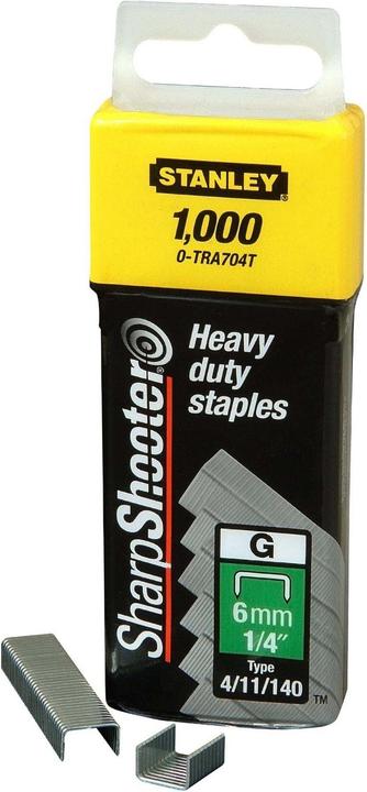 Produktbild Stanley Klammern Typ G 8mm 5/16 (5000 x)