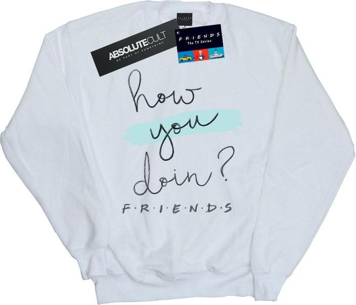 Friends How You Doin? Handwriting Sweatshirt (L)