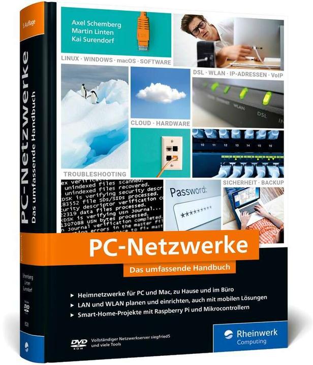 Produktbild PC-Netzwerke (Deutsch, Martin Linten, Axel Schemberg, Kai Surendorf, 2023)