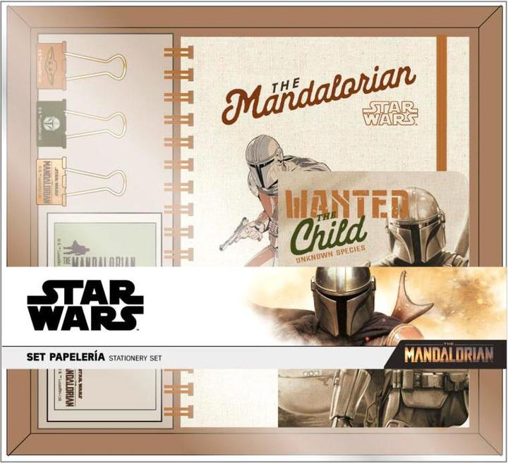 Produktbild The Mandalorian Schreibset Das Kind, braun