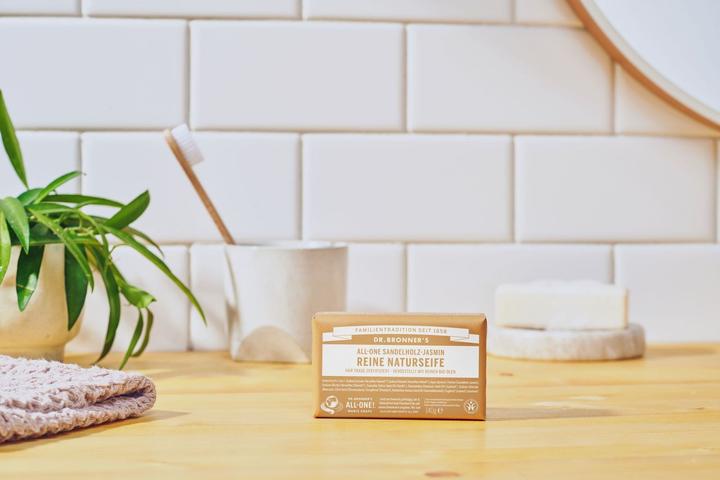 Actual product image Dr. Bronner's Sandalwood Jasmine (Curd soap)