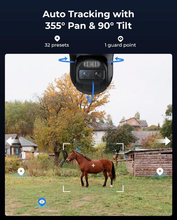 Actual product image Reolink TrackMix LTE incl. Solar Panel Plus (2560 x 1440 Pixels)