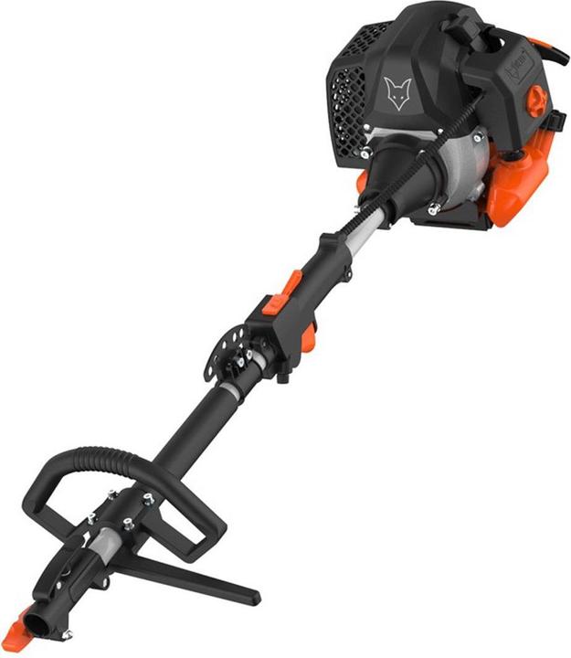 Immagine prodotto Fuxtec FX-MT252ER Multitool 5in1 decespugliatore a benzina con potatore alto regolabile (FX-MT252ER) (Filo di taglio, Coltelli plastica)