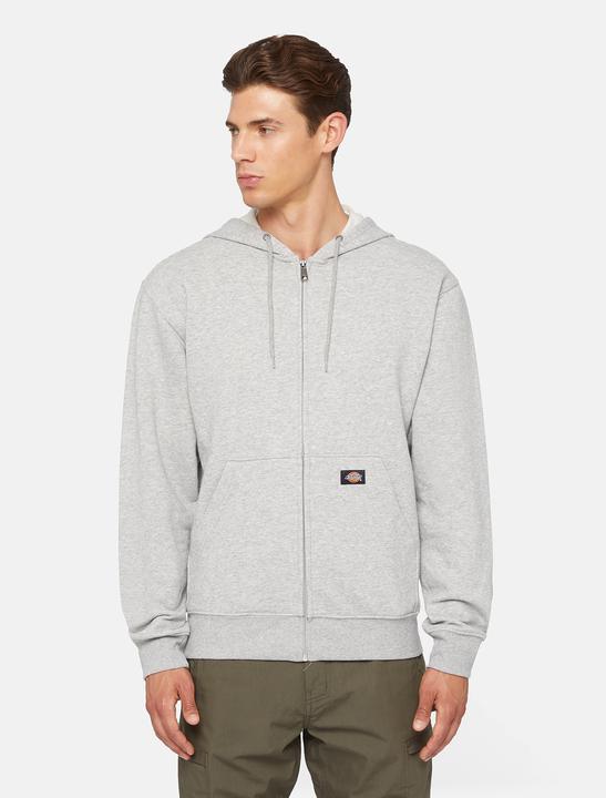 Immagine prodotto Dickies Felpa Con Cappuccio In Pile Full Zip Di Peso Medio, Grigio Erica Regolare (XL)