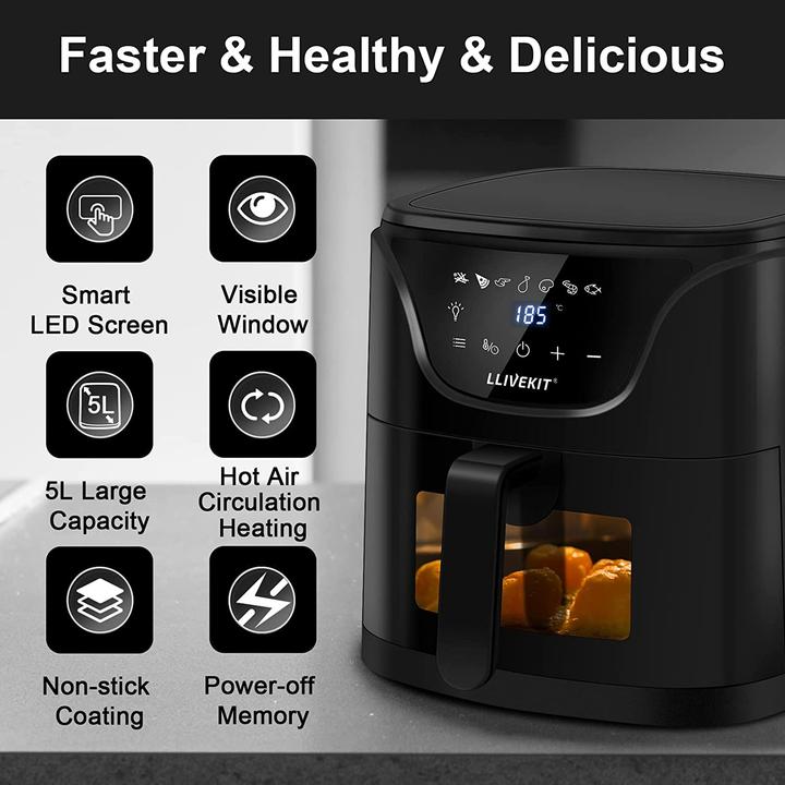 Produktbild Llivekit Heissluftfritteuse 5 L