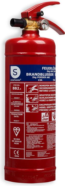 Actual product image Smartwares Fire extinguisher (A, B, C)