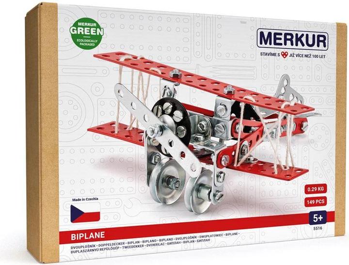 Merkur 051 - biplane, 148 Teile