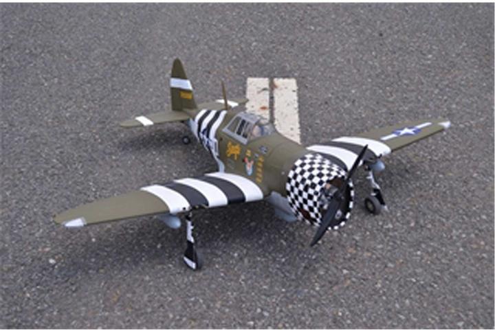 Actual product image Seagull Models p-47 thunderbolt master scale kit edition wooden kit 1.6m warbird