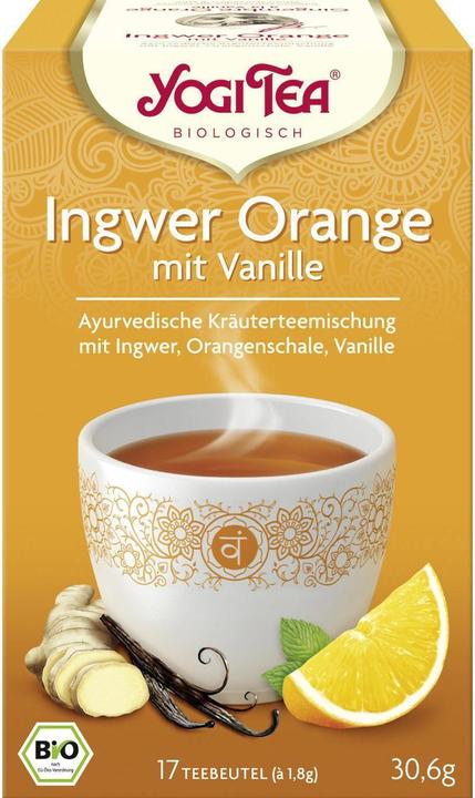 Immagine prodotto Yogi Tea Arance allo zenzero (30.50 g)