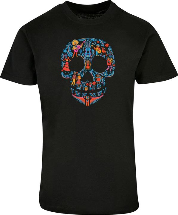 Actual product image Absolute Cult Coco - Skull Pattern Basic T-Shirt - 115167 (M)