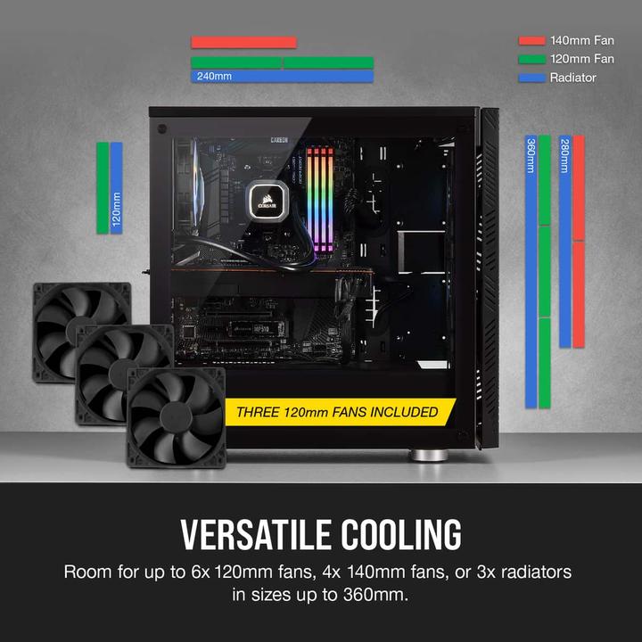 Image du produit Corsair Airflow 275R (ATX, mATX, Mini-ITX)