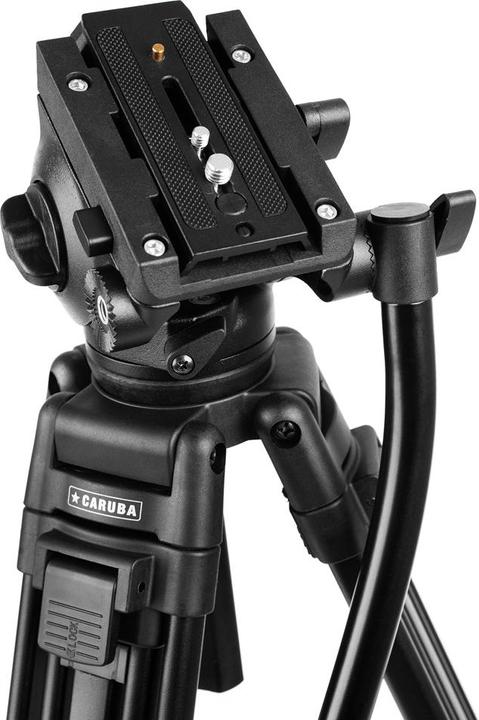 Produktbild Caruba Videostar 180 Videostatief + vloeistof gedempte kop