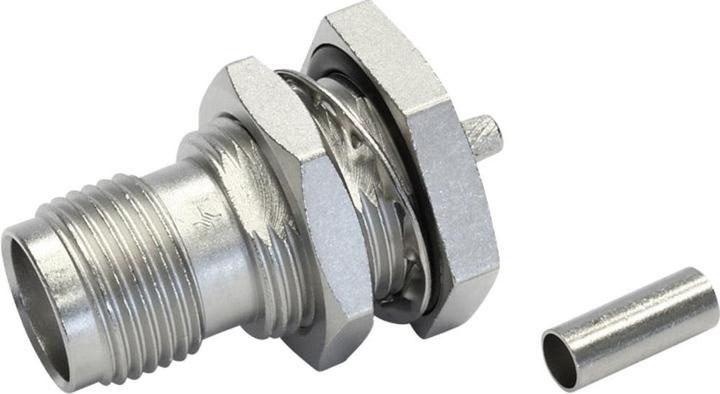 Produktbild Telegärtner TNC-Kabeleinbaubuchse Crimp G07 50 Ohm, crimp/crimp, A3516, Z04, G07 (RG-316/U) (Stecker und Verbinder)