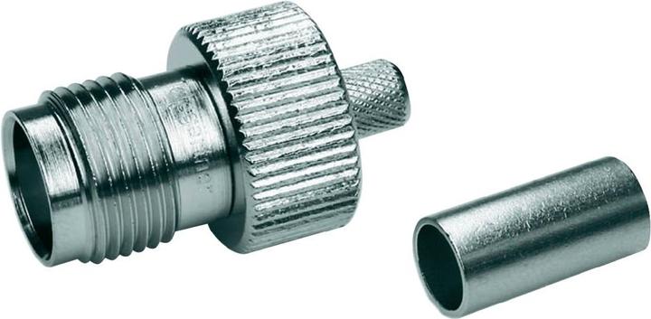 Produktbild Telegärtner TNC-Kabelbuchse Crimp G01 50 Ohm, crimp/crimp, A0805, G01 (RG-58 C/U) (50 dB, Antennendose)
