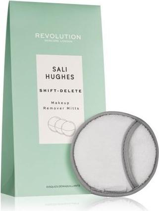 Actual product image Revolution Skincare X Sali Hughes Shift-Delete Make-up Remover Mitts ( 3 pcs ) - Reusable make-up (Make-up remover)