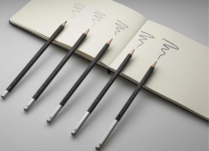 Produktbild Moleskine Zeichenstifte-Set (3 mm, HB, 2B, H, 4B, 6B, 1 x)