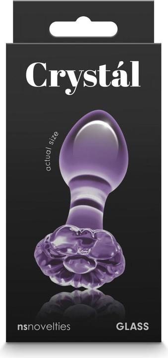 Actual product image NS Novelties Crystal Flower Plug