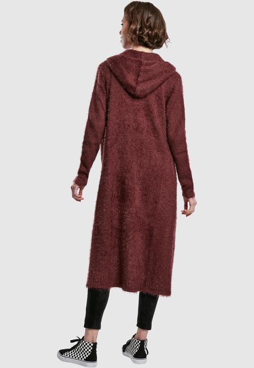 Produktbild Urban Classics Ladies Hooded Feather Cardigan (S)