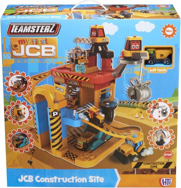 Produktbild JCB Garage mit LKW und Steinen MY 1ST