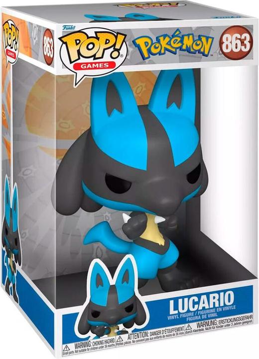 Produktbild Funko POKEMON - POP JUMBO 10" N° XX - Lucario