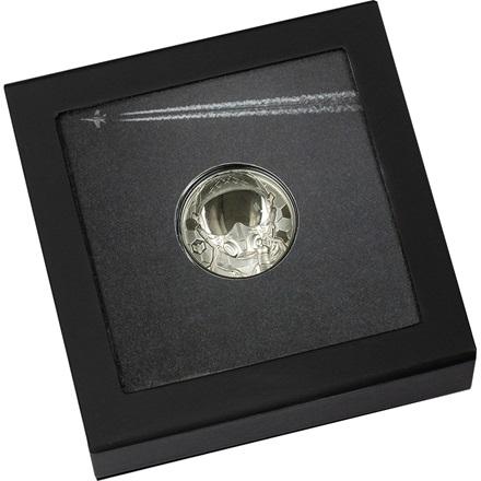 Actual product image CIT Coin Invest Platinum Real Heroes - Fighter Pilot 1 oz (999.50, 2020)