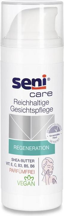 Actual product image Seni Care face cream rich cream (50 ml, 24h cream)
