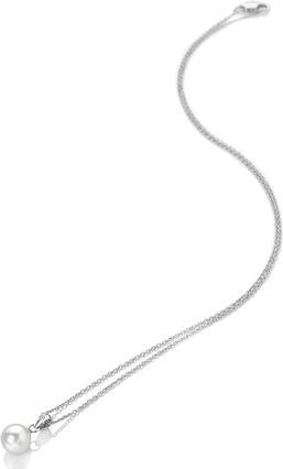 Immagine prodotto Hot Diamonds Incantevole collana d'argento con diamanti e perle Amuleti di diamanti DP895 (Catena. Ciondolo)