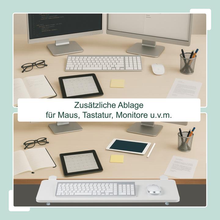 Productafbeelding Relaxdays Schreibtischverlängerung zum Anklemmen