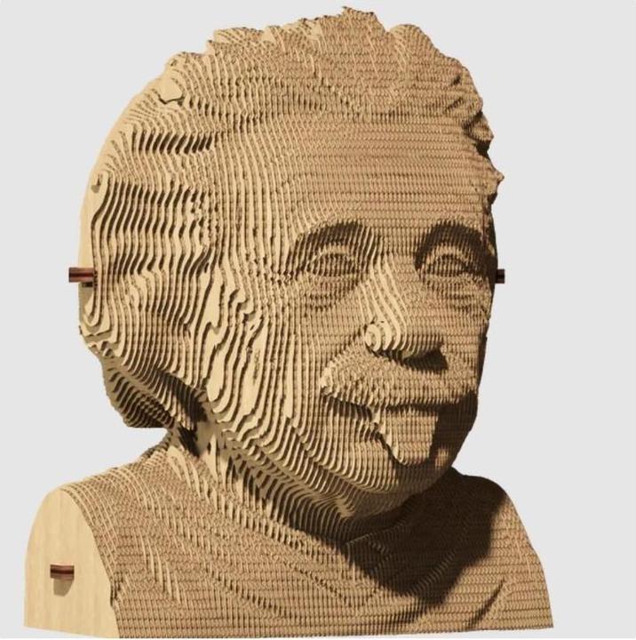 Immagine prodotto Cartonic CARTMALB - Albert Einstein - Puzzle 3D (172 pezzi)
