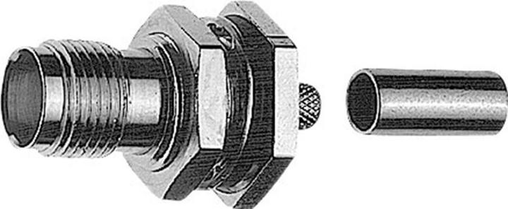 Produktbild Telegärtner TNC-Kabeleinbaubuchse Crimp G02 75 Ohm, löt/crimp, A1106, Z04, G02 (RG-59 B/U) (Antennenkabel)