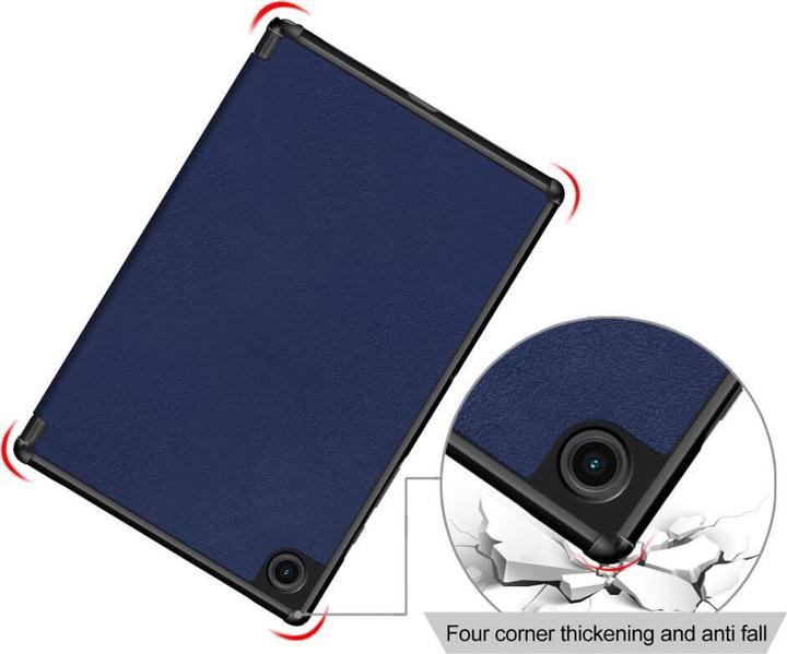 Actual product image Cover-Discount Galaxy Tab A7 Lite - Tri-fold Smart Case dark blue (Galaxy Tab A7 Lite)