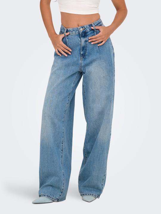 Immagine prodotto Only ONLGIANNA Mittlere Taille Gerade geschnitten Jeans Straight-Fit jeans (W26/L32)
