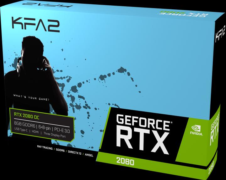 Actual product image KFA2 GeForce RTX 2080 Ti OC (11 GB)