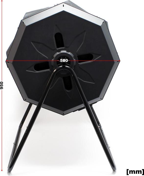 Actual product image Wiltec Drum composter (160 l)