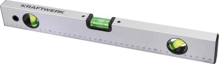 Kraftwerk Aluminium Hollow Profile Spirit Level Spirit Levels (40 cm)