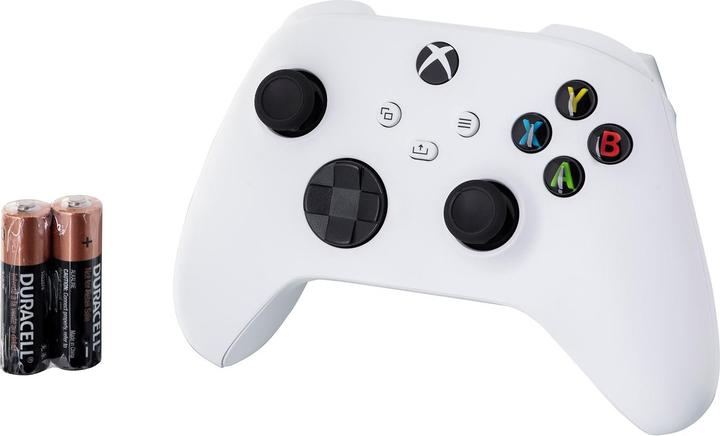 Actual product image Microsoft Xbox Wireless Controller - Robot White (Xbox Series S, Xbox One X, Xbox Series X, PC, Xbox One S)