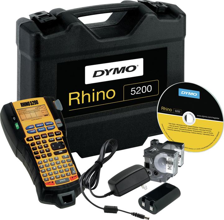 Dymo Rhino 5200-Koffer-Kit SV/DA/NO/FI (32400 dpi)