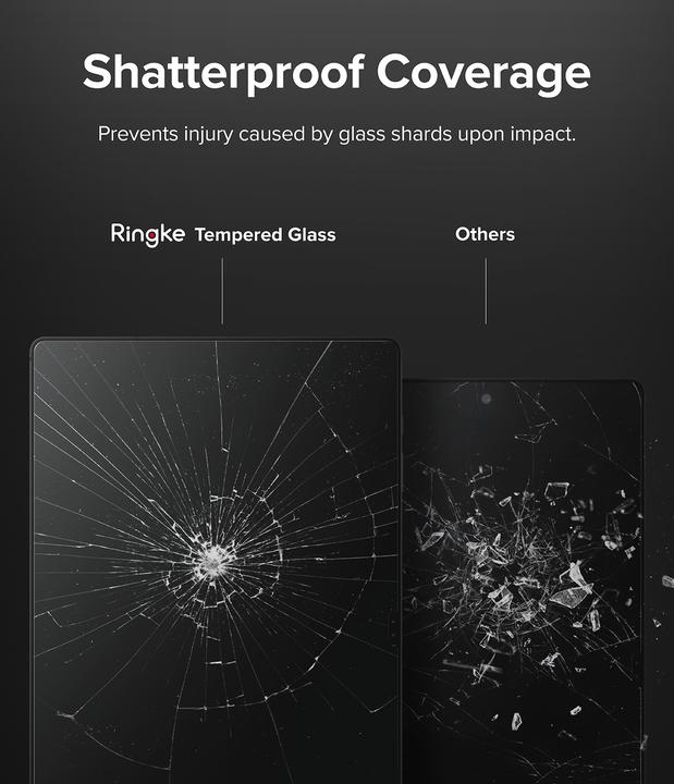 Actual product image Ringke Screen Protector for Galaxy Tab S10 Ultra / S9 Ultra / S8 Ultra SCREEN PROTECTOR TEMPERED GLASS (1 Piece, Galaxy Tab S10 Ultra)