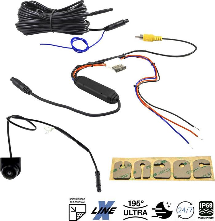 Immagine prodotto Ampire Mini Rückfahrkamera CVBS 195 NEUE VERSION
