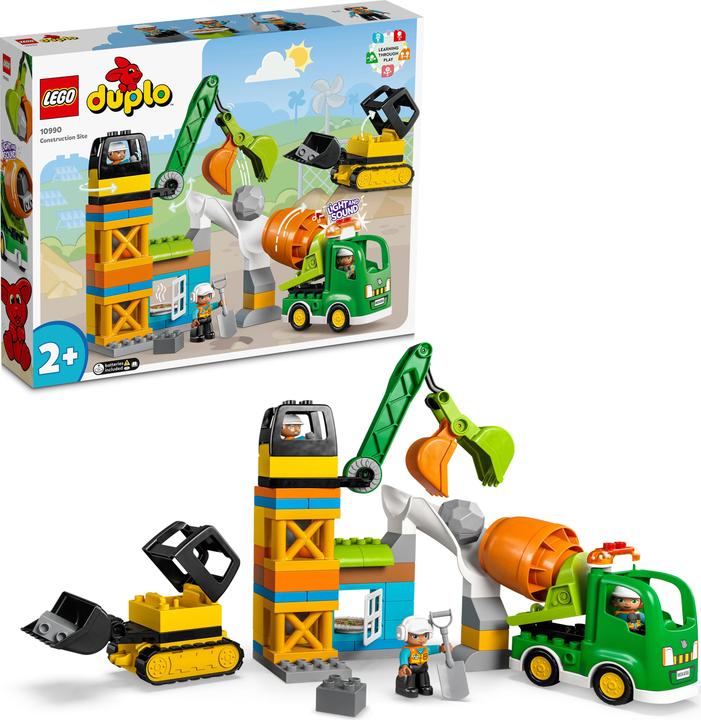 LEGO Baustelle mit Baufahrzeugen (10990)