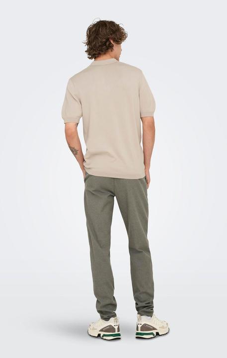 Actual product image Only & Sons Regular fit polo collar pullover polo (XL)