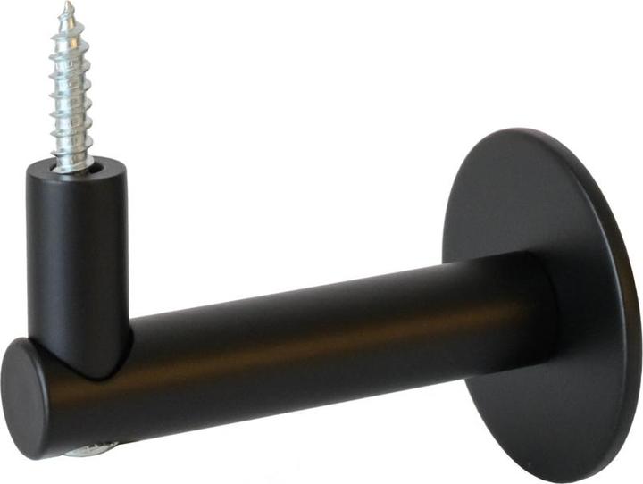 Actual product image Kws Handlaufst+AMMAvA-tze 4548, schwarz matt (Stainless steel or aluminium)